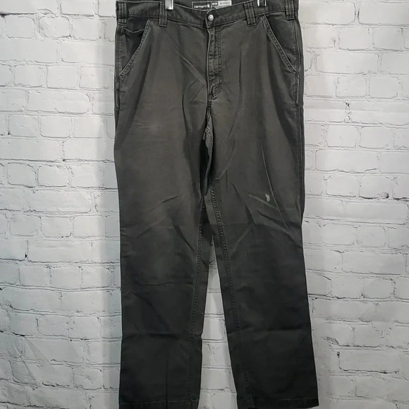 Carhartt Other - Mens Carhartt Cargo Carpenter Relaxed Fit Rugged Flex Relaxed Fit Canvas Pants